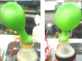怎么用可樂把氣球吹大 可樂吹氣球的小實驗