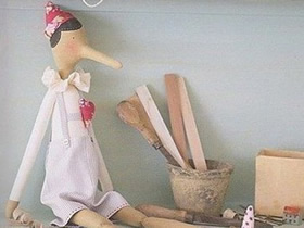 怎么做匹諾曹娃娃的方法 手工布藝匹諾曹人偶