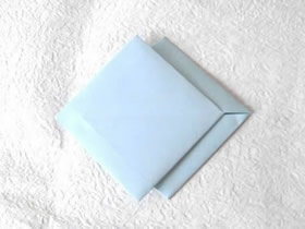 怎么簡單折紙長方形信紙的折法圖解教程