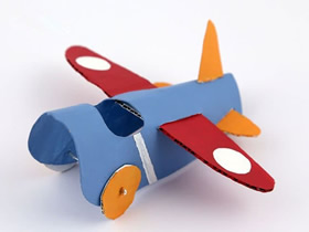 怎么簡單做卷紙芯小飛機的手工制作方法