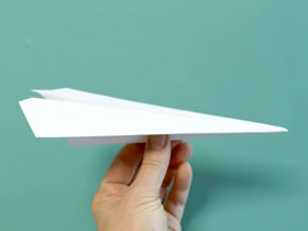 怎么折紙最快紙飛機的詳細折法步驟圖解
