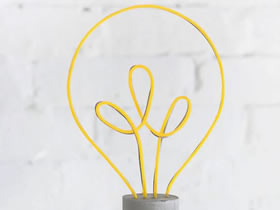 燈泡擺件-創意教師節禮物的制作方法