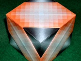 怎么簡單折紙立方體的折法圖解