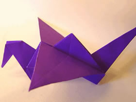 怎么簡單折紙千紙鶴的折法圖解